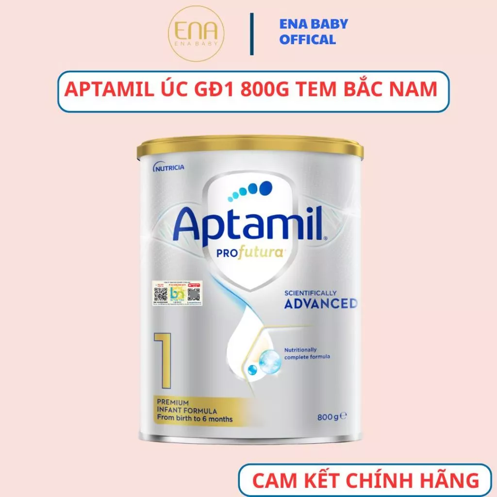Sữa Aptamil Úc hàng chính hãng nội địa Úc 1-2-3-4 800/900gr - Bee House Hà Nội thumbnail 2